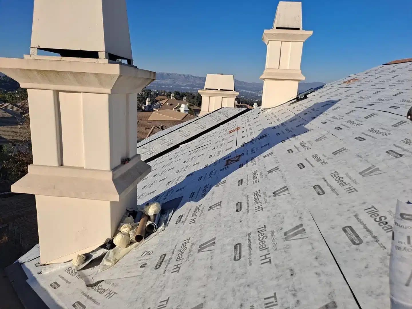 Roof Underlayment Installation