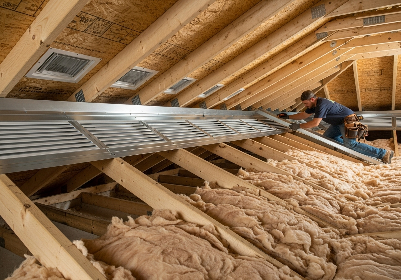 Attic Venting & Insulation