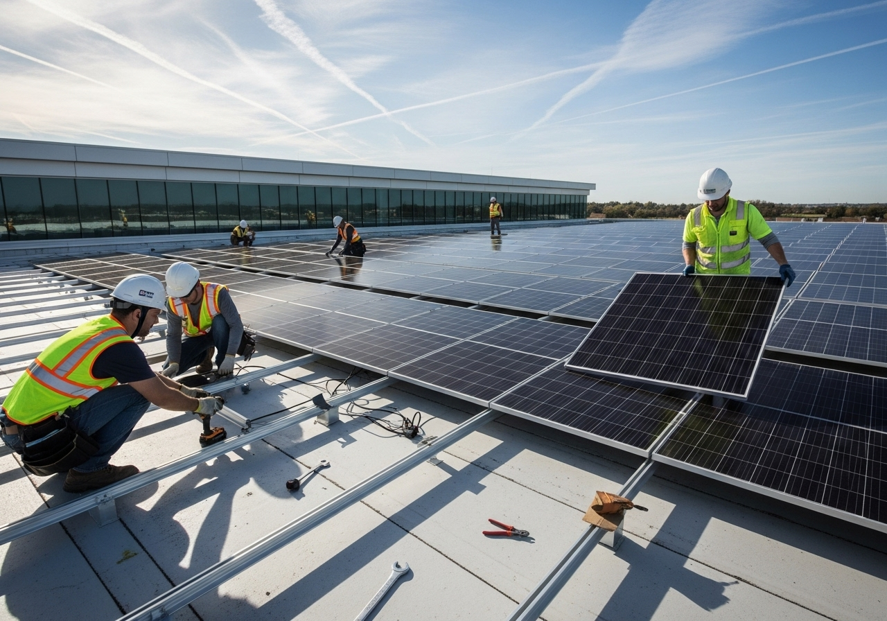 Commercial Solar Roofing