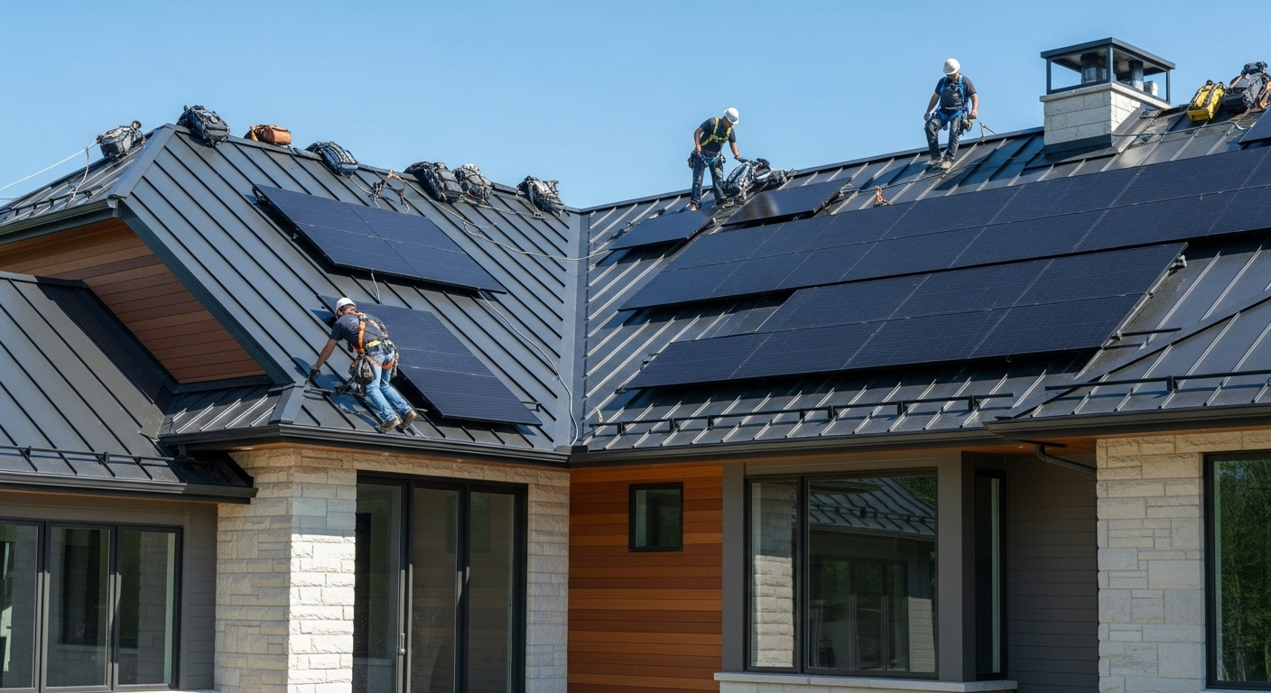 Specialty Roofing - Metal and Solar Systems