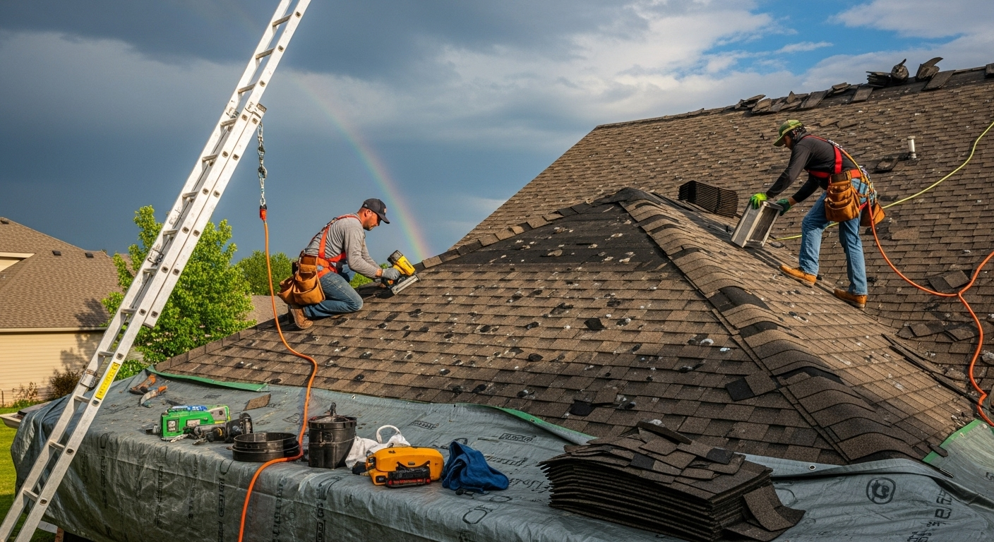 Storm Damage Roof Repair